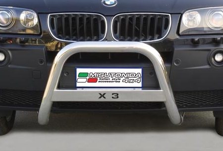 BMW X3 (2003-) – Misutonida 4x4 Godkjent Kufanger-Frontbøyler