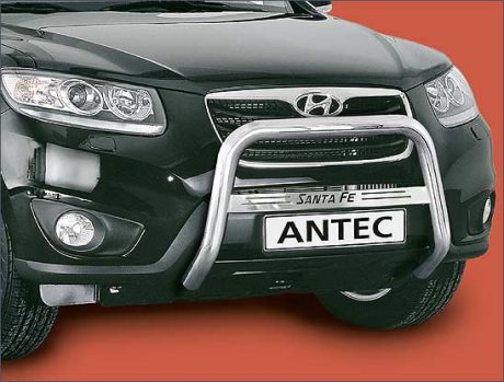 Hyundai Santa Fe (2010-) – Antec Godkjent Frontbøyle/Lysbøyle m/tverrprofil