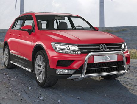 Volkswagen Tiguan (2016-) – Antec Godkjent Frontbøyle-Lysbøyle m/tverrør