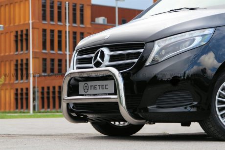 Mercedes-Benz V-Klasse (2014-) – Metec 4x4 Godkjent Frontbøyle-Lysbøyle m/tverrør