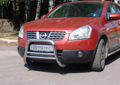 Nissan Qashqai (2006-) – Metec 4x4 Godkjent Frontbøyle-Lysbøyle m/tverrør